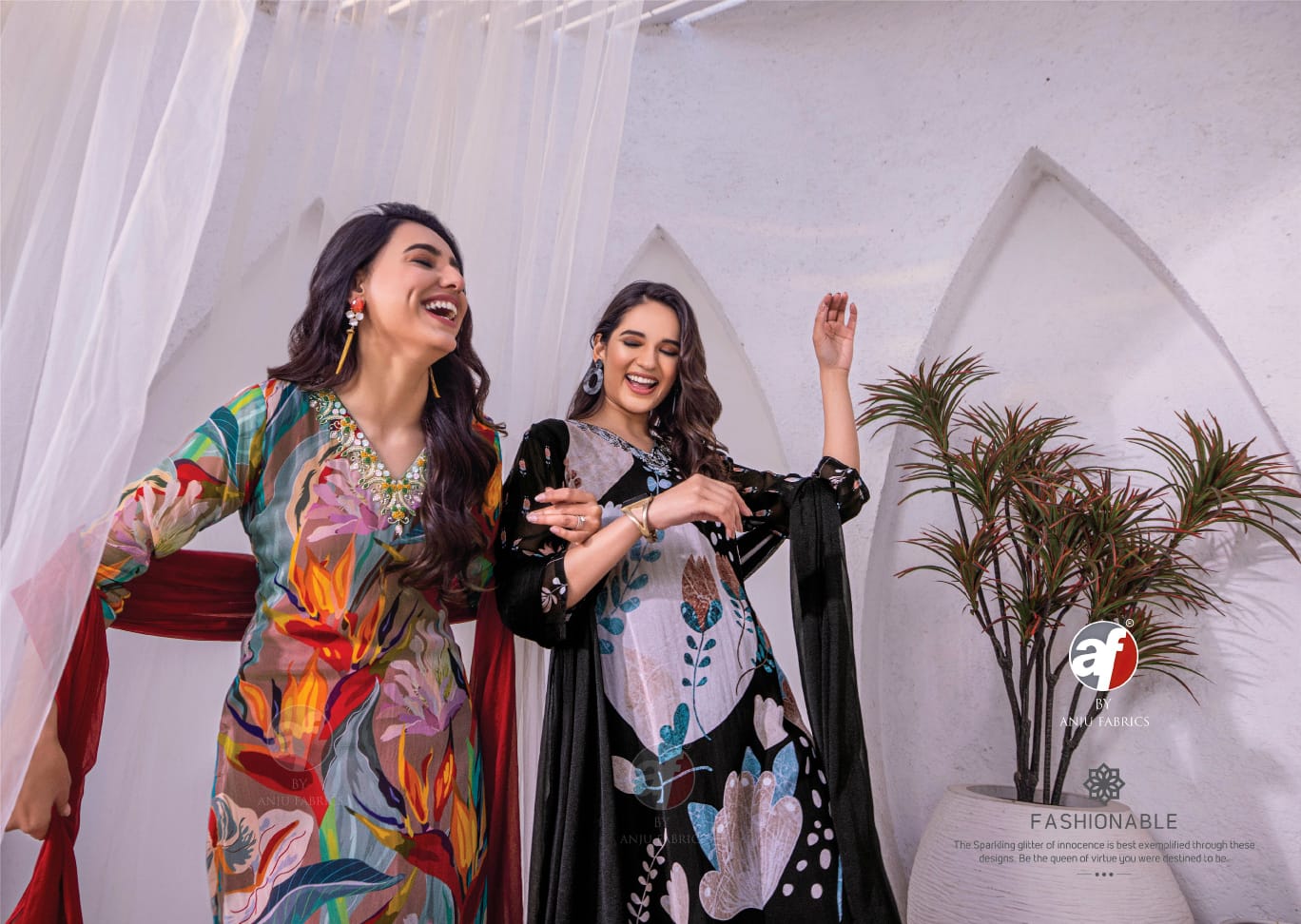 Nazar Vol 6 By Af Organza With Digital Print Kurti Bottom With Dupatta Wholesale Shop In Surat
